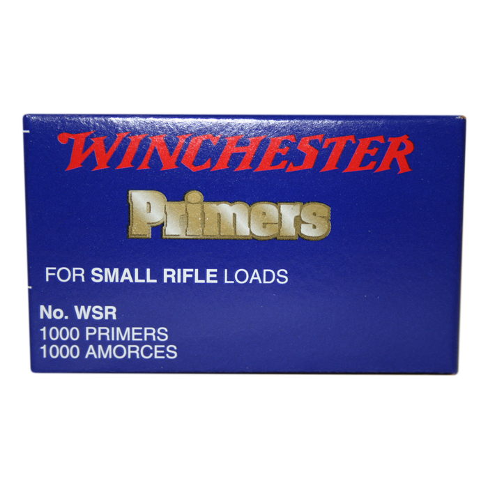 Winchester small rifle primers
